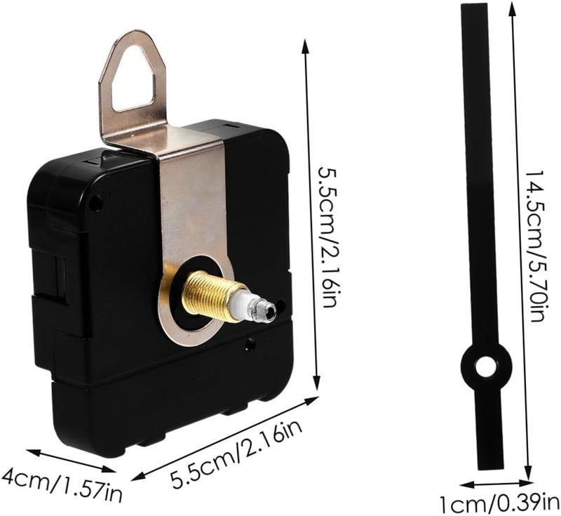 Uonlytech 1set Sturdy Quartz Wall Clock Movement Repair Kit Simple Fashionable Hands Clock Mechanism Replacement - Image 2