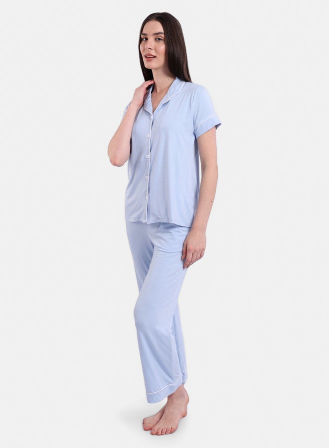 Carina Classic Poplin Pyjama Set - Image 3