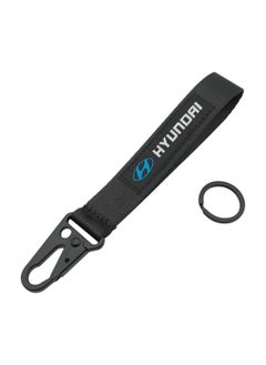 HYUNDAI Premium Type Fabric Strap Keychain Car Key Chain, Home Keychain HYUNDAI  - Image 4