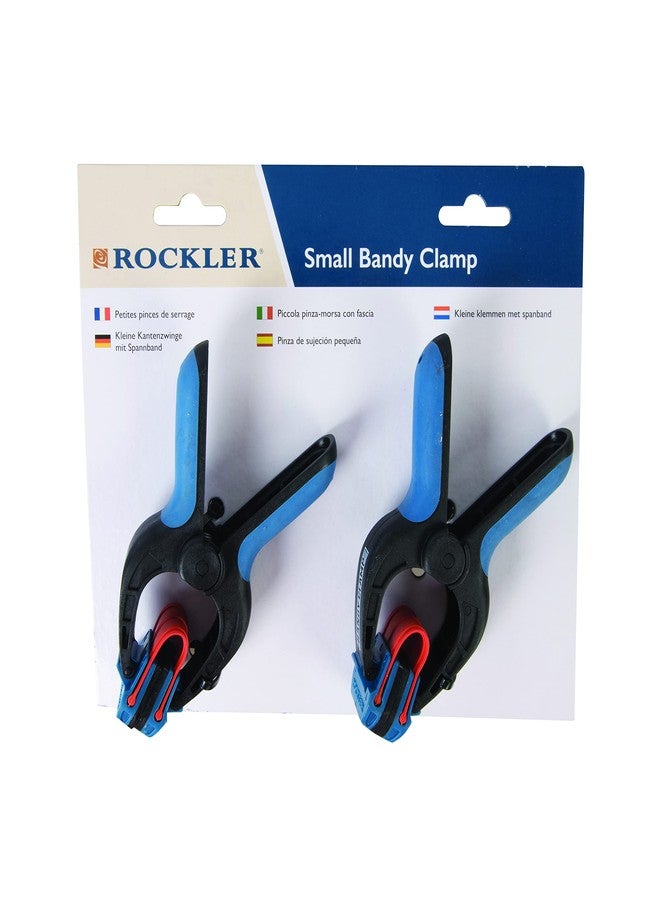 ROCKLER Bandy Clamp, Blue, Small -Set of 2 Pieces - Image 3