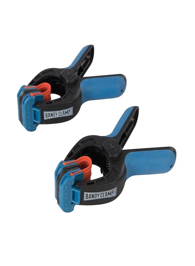 ROCKLER Bandy Clamp, Blue, Small -Set of 2 Pieces - Image 1