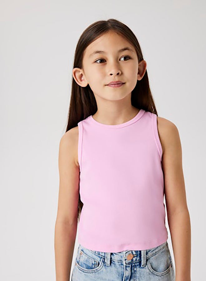 Name It Kids Girls Nakal Sleeveless Short Top - Image 2