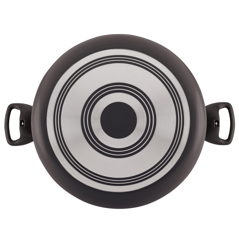 Farberware Cookware Nonstick Stockpot with Lid, 10.5 Quart-Black - Image 3
