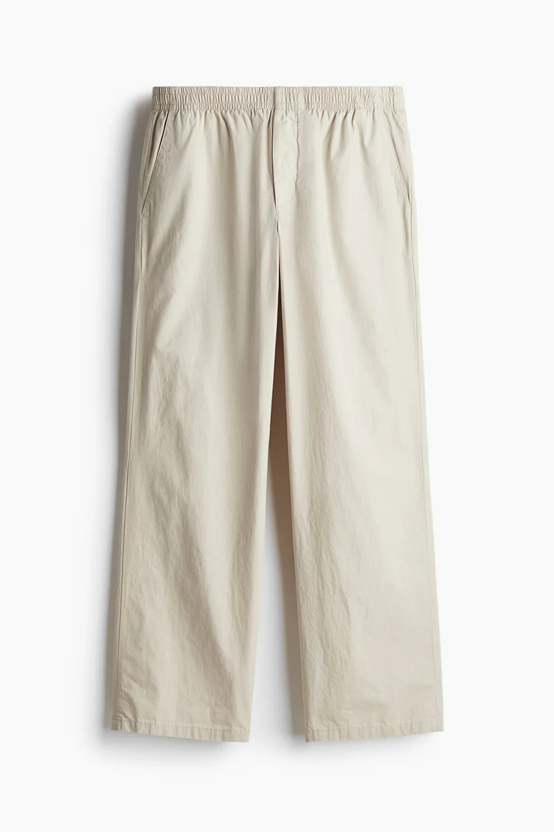 H&M Regular Fit Poplin trousers