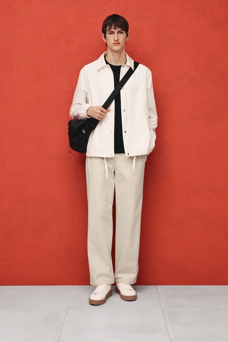 H&M Regular Fit Poplin trousers