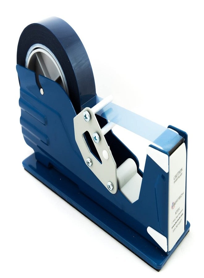 Bertech موزع شريط لاصق متعدد الأغراض من بيرتك KTD1، عرض 1 بوصة، أزرق - Image 1