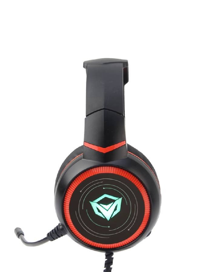 Meetion HIFI Backlit Gaming Headset HP030 - Black - Image 1