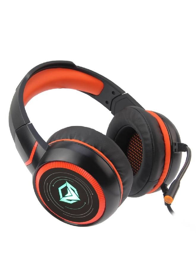 Meetion HIFI Backlit Gaming Headset HP030 - Black - Image 3