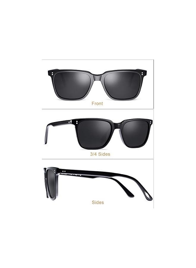 بروماس نظارات شمسية مستقطبة للرجال حماية من الأشعة فوق البنفسجية 400 للقيادة والصيد والمشي لمسافات طويلة والجولف نظارات رياضية خارجية - Image 2