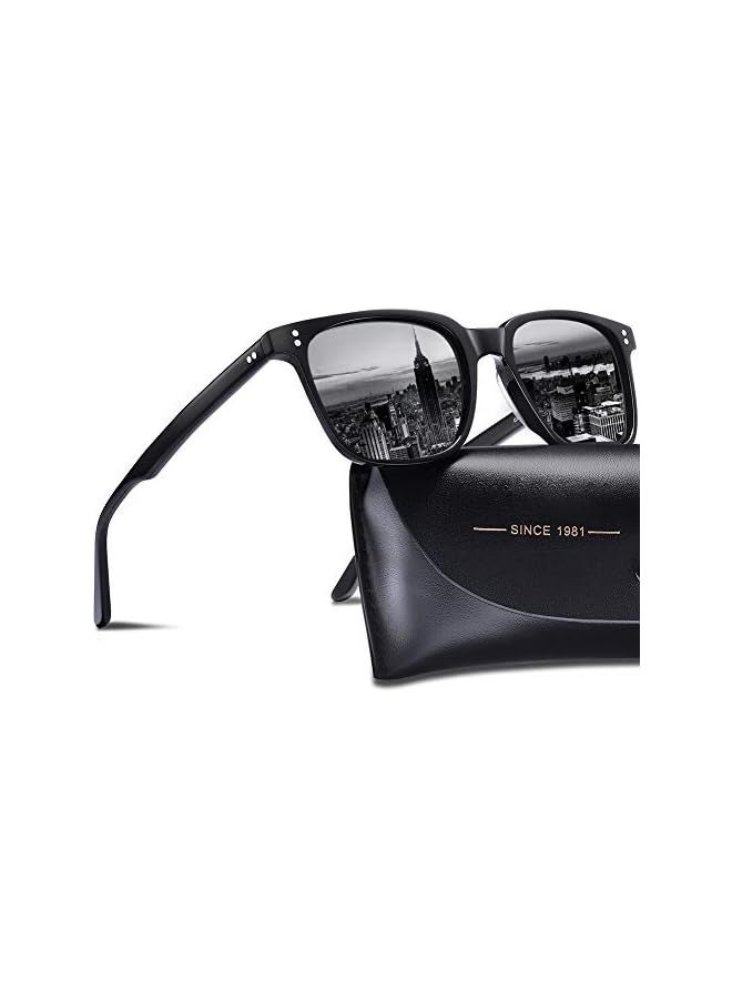 بروماس نظارات شمسية مستقطبة للرجال حماية من الأشعة فوق البنفسجية 400 للقيادة والصيد والمشي لمسافات طويلة والجولف نظارات رياضية خارجية - Image 1