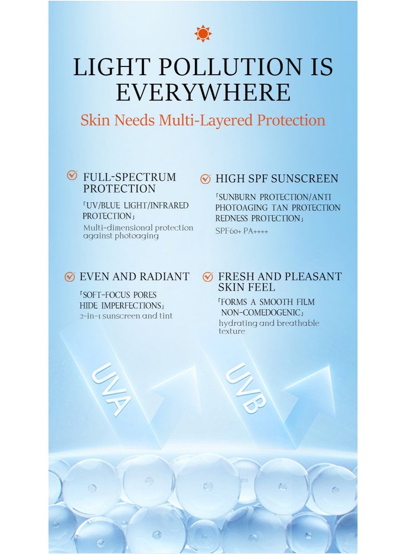 Kormesic Tinted sunscreen for face 35g - Image 5