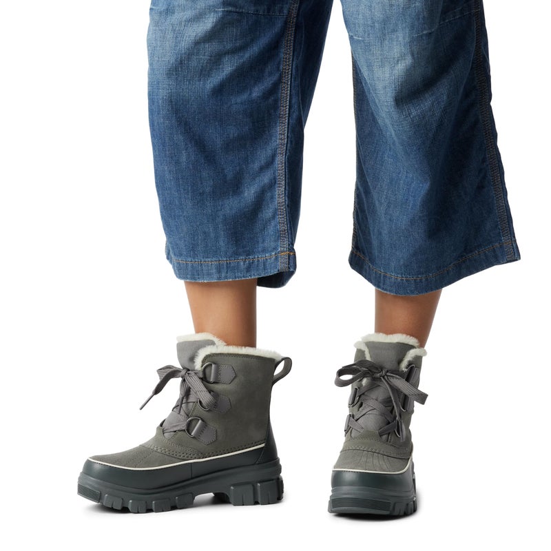 SOREL Women's Tivoli V Waterproof Boot - Quarry, Grill - 6.5 - Image 2