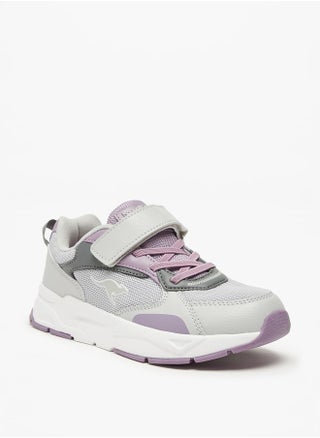 Girls' Panelled Sports Shoes with Hook and Loop Closure - pzsku/Z95B4682BE02C810C61E7Z/45/_/1723561871/1f11496a-ad49-4403-a32c-64f66a0da177