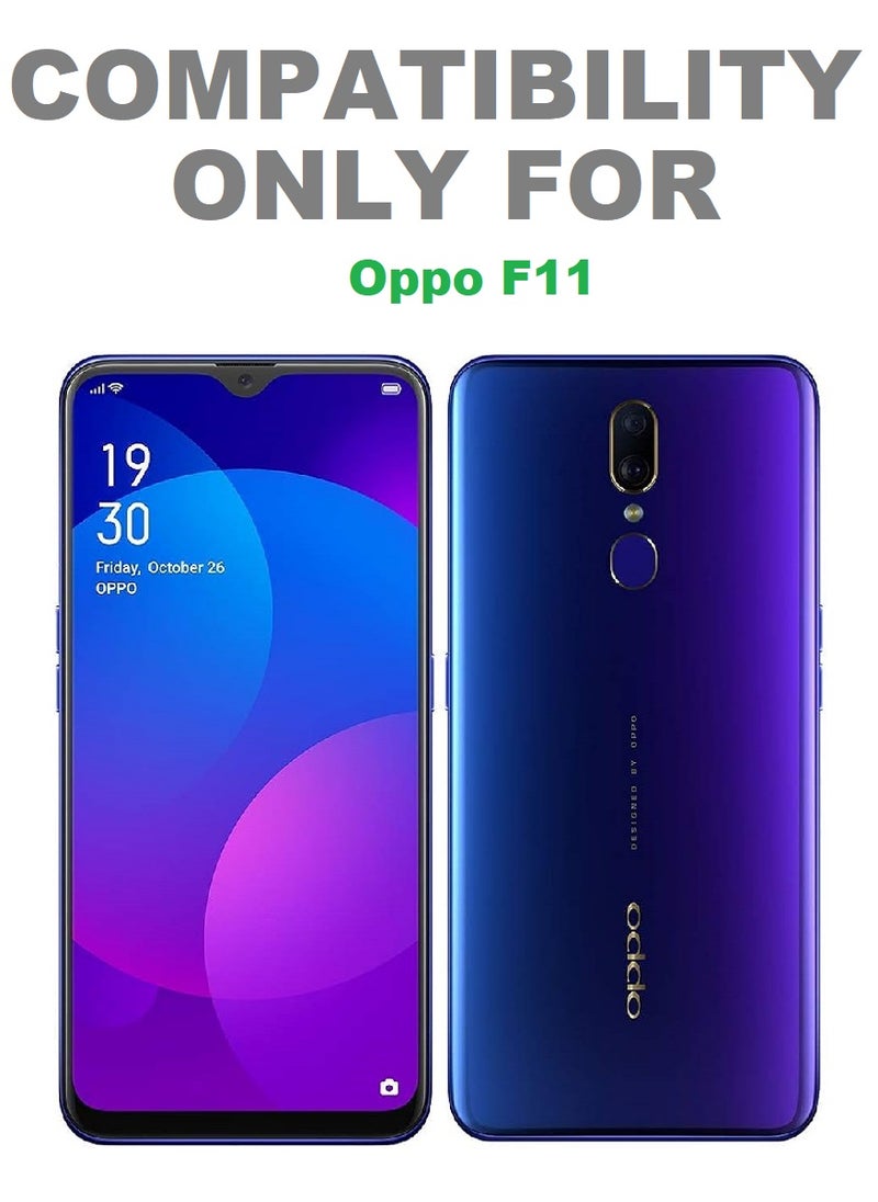 Super 2 Pieces Tempered Glass Screen Protector 5D Designed For Oppo F11 Full Glue Edge to Edge Full Screen Coverage And Bubble Free - Image 2