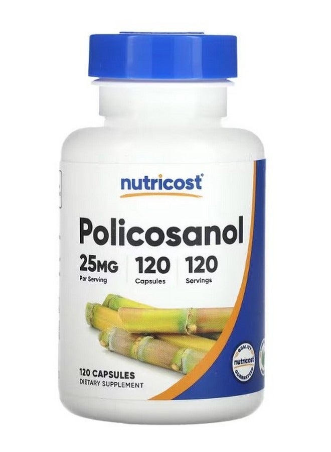 Nutricost Policosanol 25 Mg 120 Capsules - Image 1