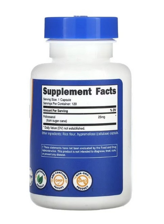 Nutricost Policosanol 25 Mg 120 Capsules - Image 2