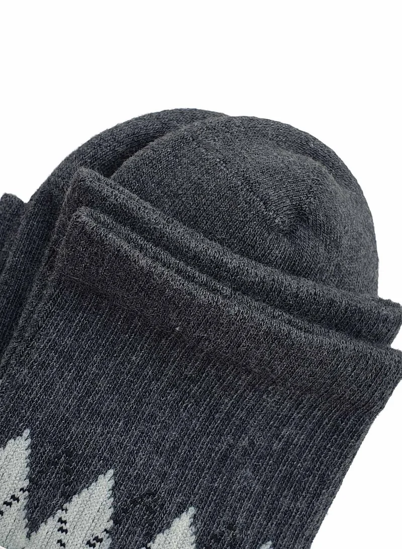 GIORDANO 2-Pack Cotton-Blend Mid-Length Socks – Essentials Collection