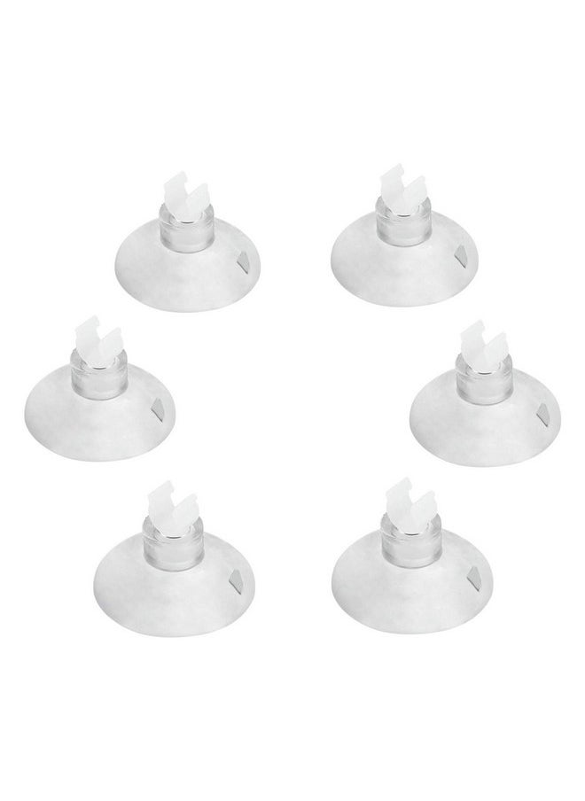 Pawfly Pawfly Aquarium Suction Cup Clips for Standard 3/16" ID Airline Tubing Clear Air Hose Holder Clamp Accessories for Fish Tank Aeration Setup, 20 Pack  - Image 1