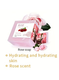 Natural Rose Handmade Soap Contain Organic Essential Oil Deep Skin Cleansing And Oil - pzsku/Z95B49BC986310A2449ACZ/45/_/1703935504/e07f5930-7d98-43c9-a12d-39a1d4f70a60