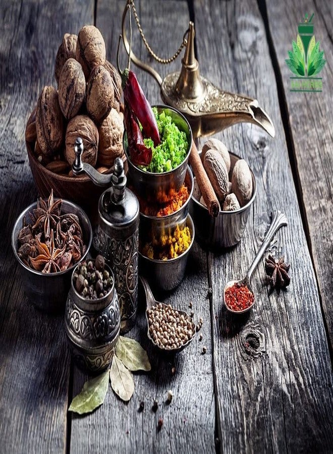 SAI HERBS مسحوق جذور السوسن من ساي هيربس - مسحوق بوشكار مول - مسحوق السوسن الجرماني - مسحوق بوخار مول - للشعر والبشرة - للهضم - نقي وطبيعي (50 غرام) - Image 4