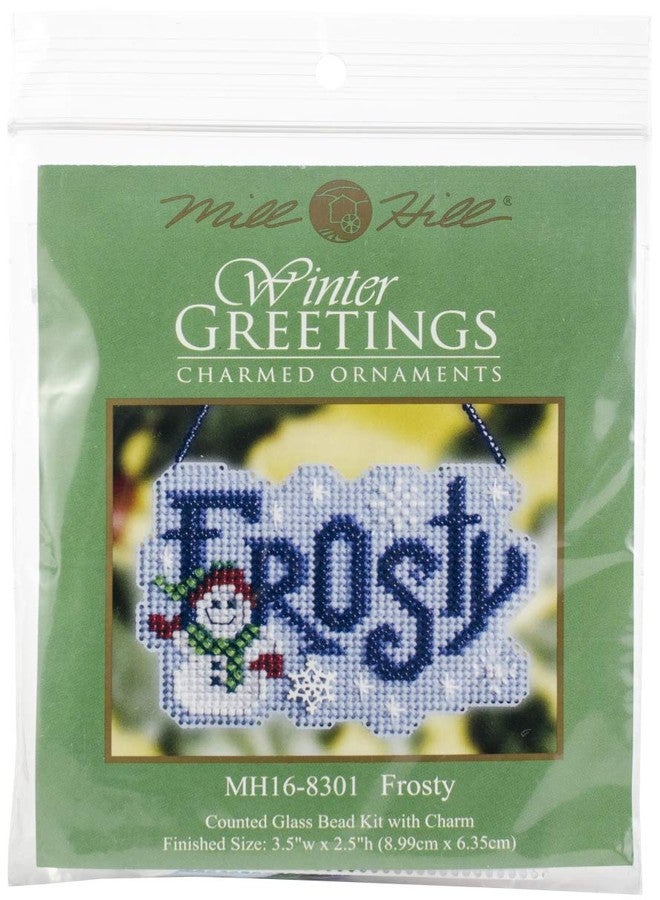 Frosty Winter Greeting - Cross Stitch Kit