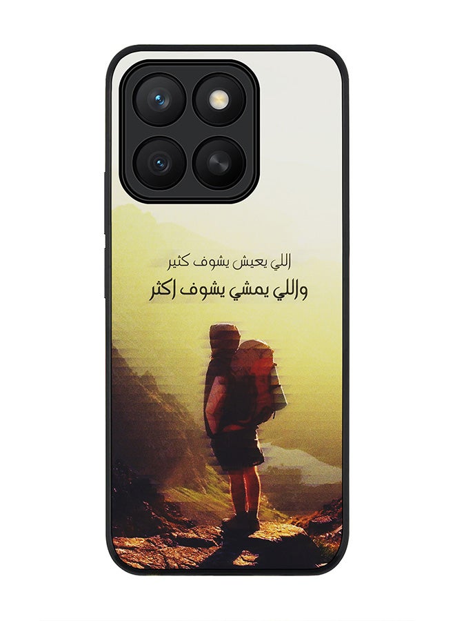Stylizedd For Honor X8c Case,Slim fit Camera Protection, Shockproof Thin Phone cover  - Walk Further