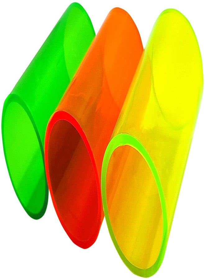 One Top Fish Play Classic Color Full Hider (Pack of 3) Tube Fish Tank Tube for Small Fish Cave Hide Breeding Tube - Image 1
