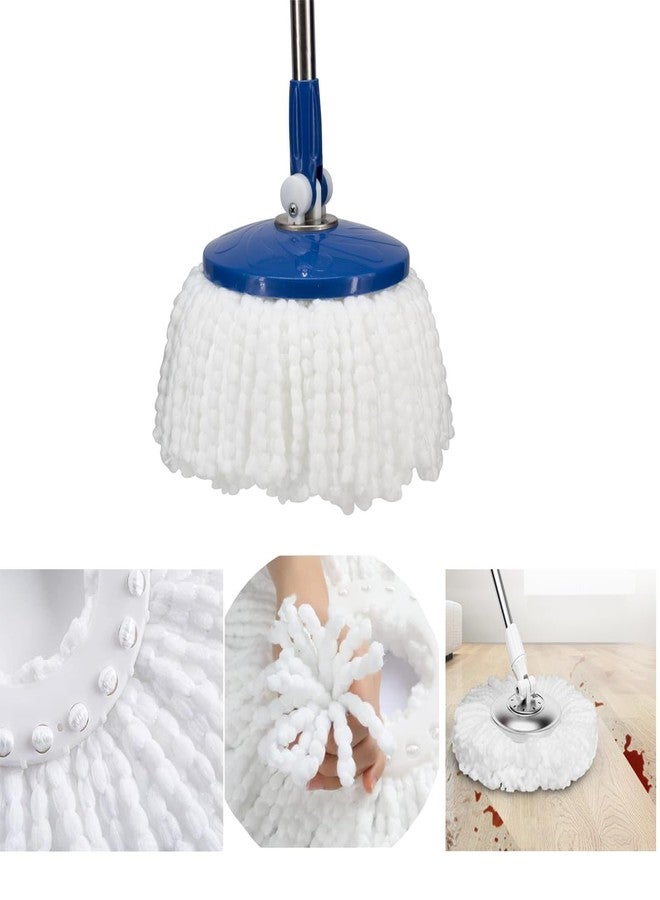 YWSHF Spin Mop Head Replacement Compatible with Hurrican, Mopnado, Cassabel 360 Spin Magic Mopping,Microfiber Spin Mop Refill Heads for Universal Round Shape Standard Size 5 Pack - Image 5