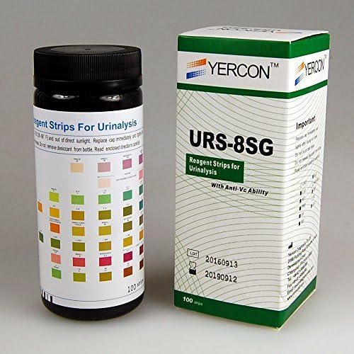 Urine Infection Test 8 Parameter Urine Dip Test 100 Test Strips per Pack