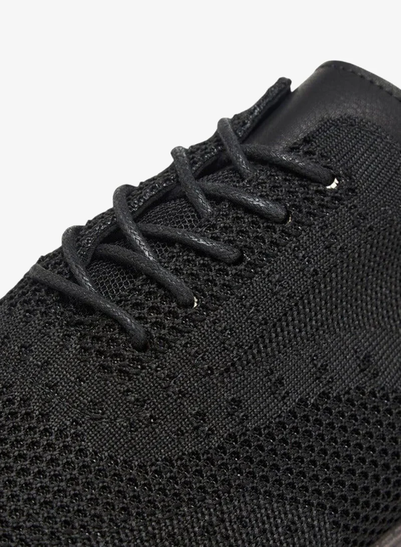 LBL by Shoexpress Men's Mesh Detail Lace-Up Sneakers