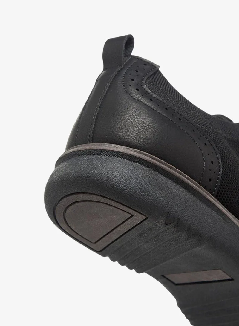 LBL by Shoexpress Men's Mesh Detail Lace-Up Sneakers