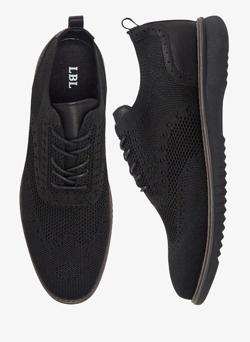 LBL by Shoexpress Men's Mesh Detail Lace-Up Sneakers - Image 3