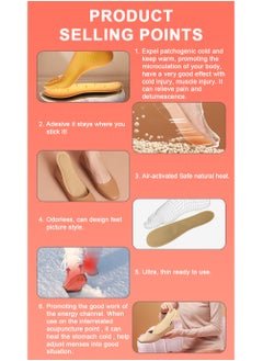 Hodaf 10 Pairs of Women's Foot Warming Insoles - Long-Lasting Safe Natural Odorless Air-Activated Insole Warmers - Heated for Up to 8 Hours  - Image 4