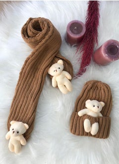 Generic Girls Scarf and Hat Set Age 4-14  - Image 1
