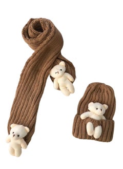 Generic Girls Scarf and Hat Set Age 4-14  - Image 3