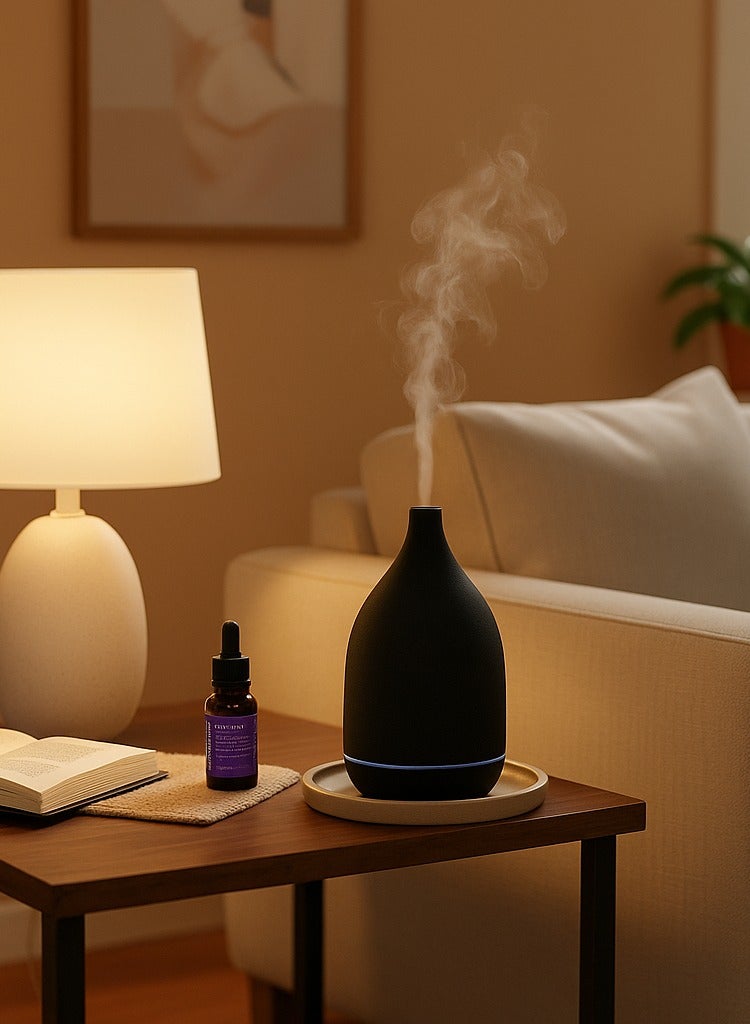 Y&D Electric Diffuser 250ML Fragrance Diffuser for Essential Oils Air Freshener Machine Air Diffuser Home Fragrance Ultrasonic Cool Mist Humidifier with 2 Mist Modes Waterless Auto Off Air Diffuser for Home Room Office - Image 1