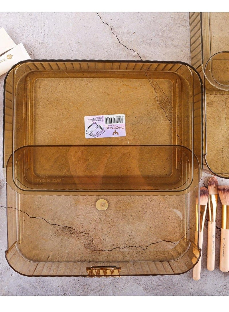 Phoenix Acrylic Cosmetic Organizer, Stackable Drawers, Tidy for Cosmetics, Vanity Desk, Dresser, Bedroom, Bathroom - Image 2