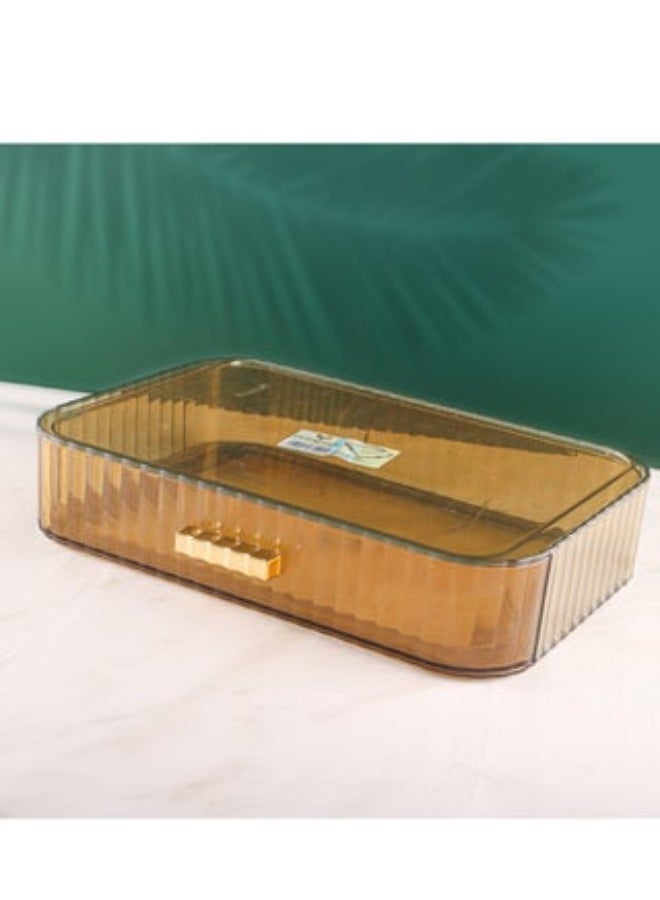 Phoenix Acrylic Cosmetic Organizer, Stackable Drawers, Tidy for Cosmetics, Vanity Desk, Dresser, Bedroom, Bathroom - Image 1