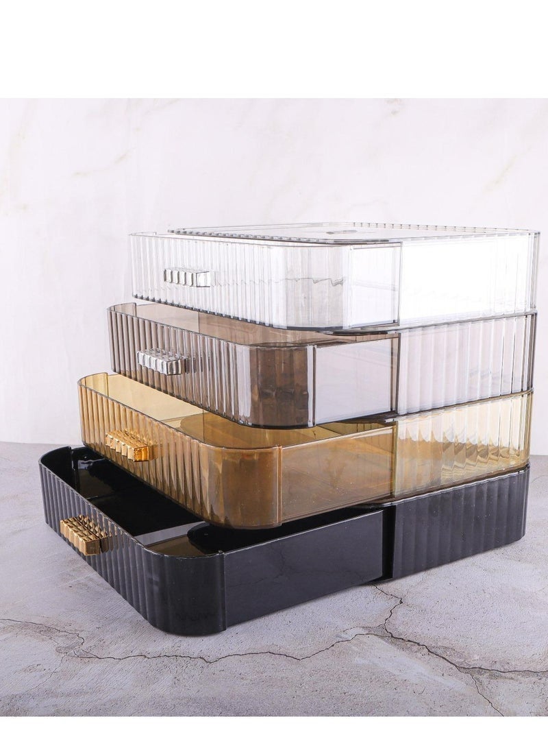 Phoenix Acrylic Cosmetic Organizer, Stackable Drawers, Tidy for Cosmetics, Vanity Desk, Dresser, Bedroom, Bathroom - Image 3