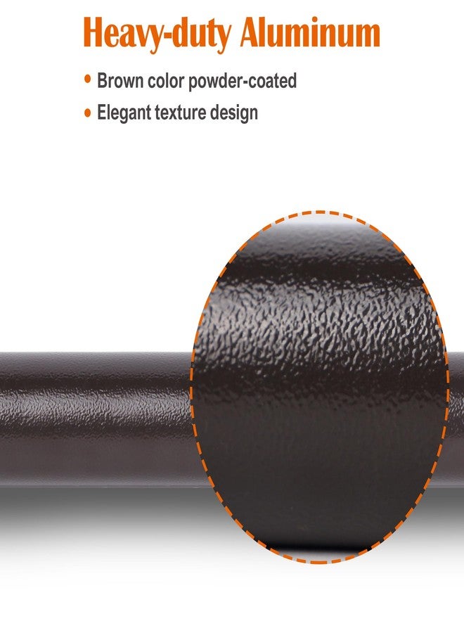 Blissun Umbrella Replacement Lower Pole, Aluminium Patio Umbrella Extension Bottom Pole Replacement with Bullet Buckle, Bronze - Image 5