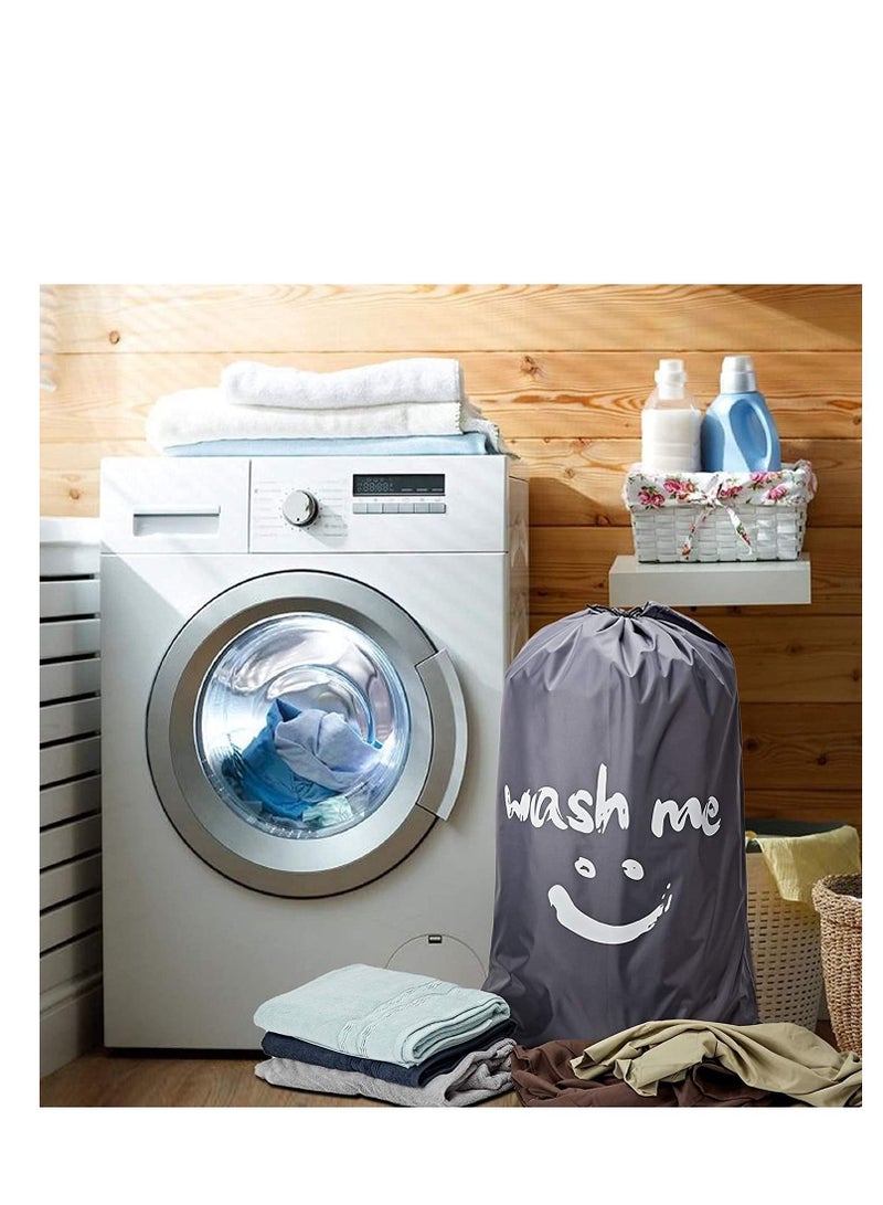 Travel Laundry Bag Set Nylon Rip-stop Dirty Clothes Storage Bag - Image 4