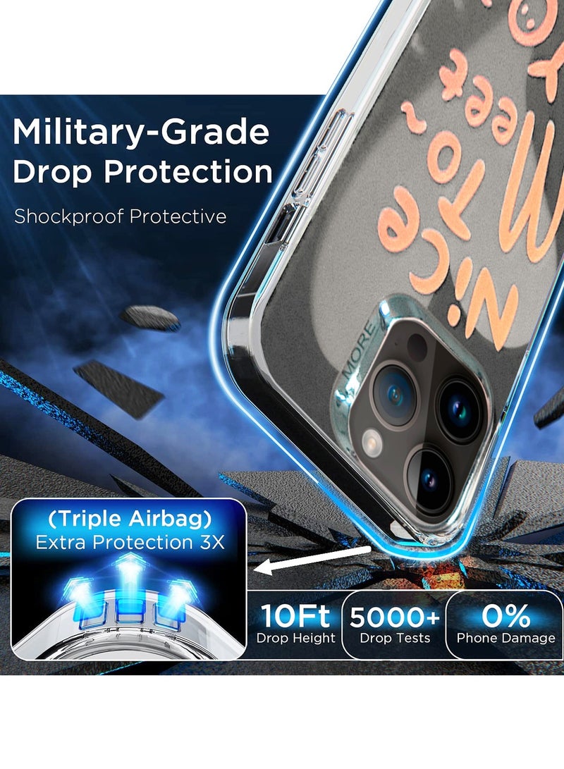 Wtech More Series Colorful Design Protective Case Cover For Apple iPhone 15 Pro Max 2023 Black/Grey - Image 2