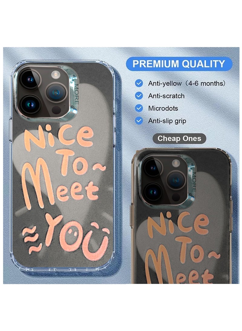 Wtech More Series Colorful Design Protective Case Cover For Apple iPhone 15 Pro Max 2023 Black/Grey - Image 3