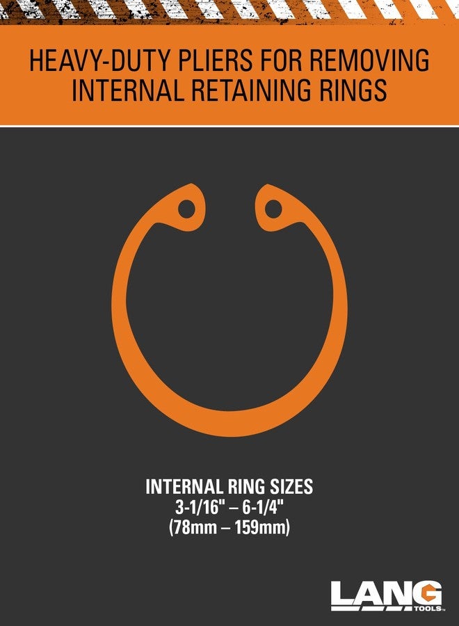 Lang Tools 1485 Heavy Duty Internal Retaining Ring Pliers - Image 5