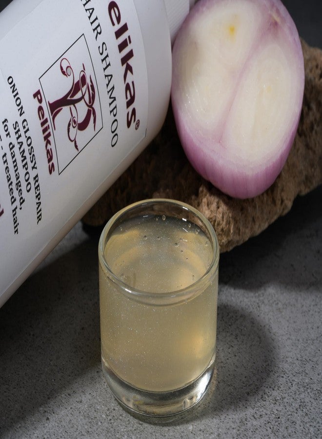 Pelikas Hair Fall Control Smoothness Natural Harble Hair Ballance Dandruff & Reduce Hair Fall Red Onion Seed Oil Extract Onion Shampoo Controls Hair fall | Helps Strengthen Hair | No Sulphate No Paraben | For Men & Women (250ml) - Image 5