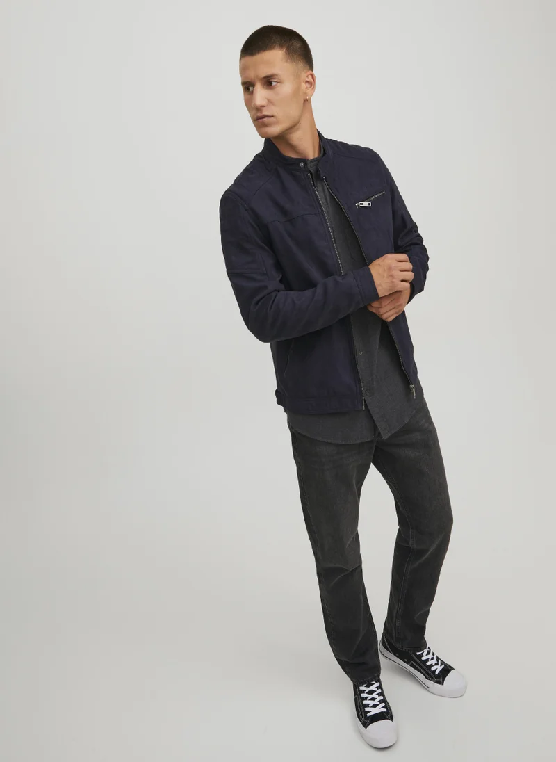 JACK & JONES  Casual Biker Jacket for Men | Best Price UAE