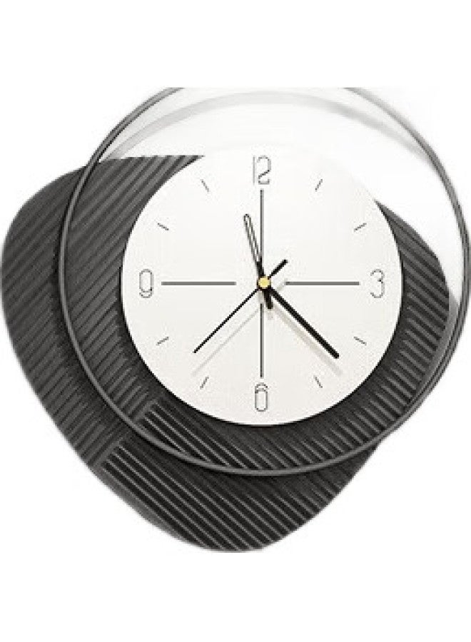 MOMEN (Momen) Clock Wall Clock Living Room Modern Simple Creative Personalized Light Luxury Nordic Internet Celebrity Household Fashion Clock Wall - Image 3