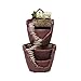 BESPORTBLE Garden Ornaments Dual Layer Sky Garden Pot Herb Flower Cacti Sedum Succulent Bonsai Planter Box Resin Crafts - Image 2