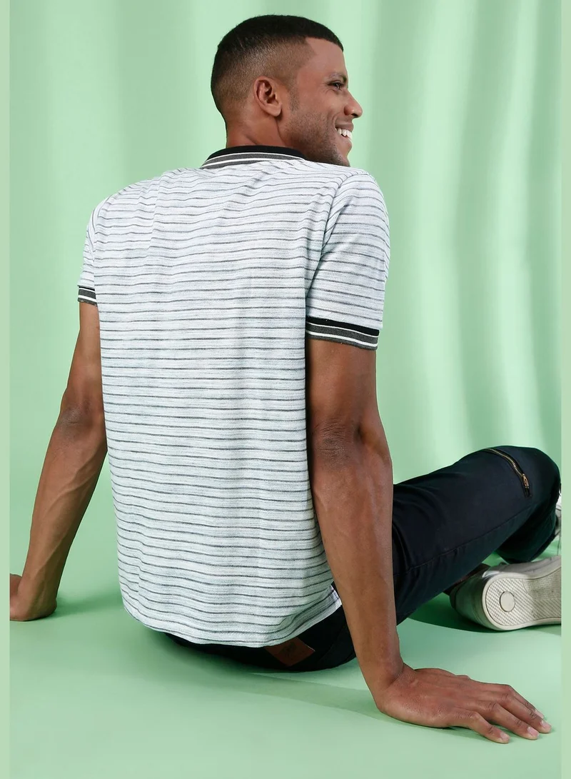 Campus Sutra Polo Casual Tshirt
