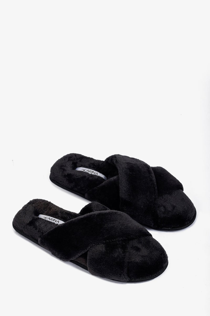 Criss-Cross Slippers